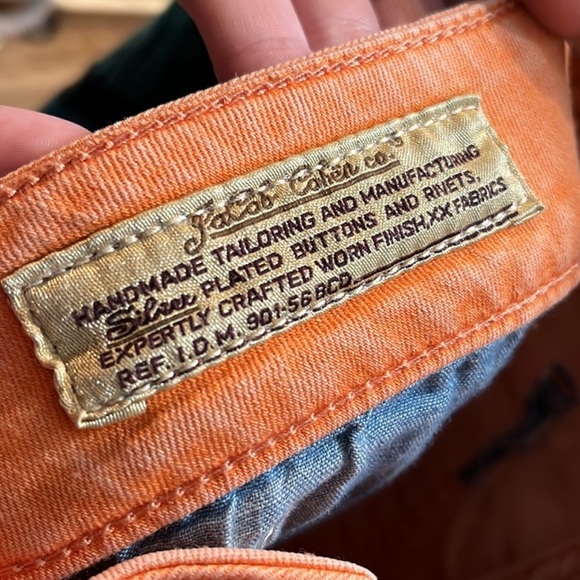 JACOB COHEN JEANS Orange Wash Jeans
Handmade in Italy-29 - Picture 7 of 8